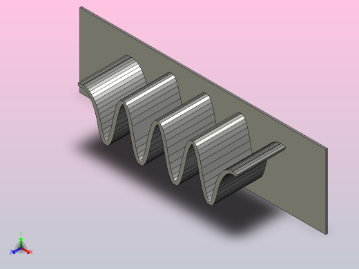 一种简单的全打印弹簧夹具正等轴测缩略图