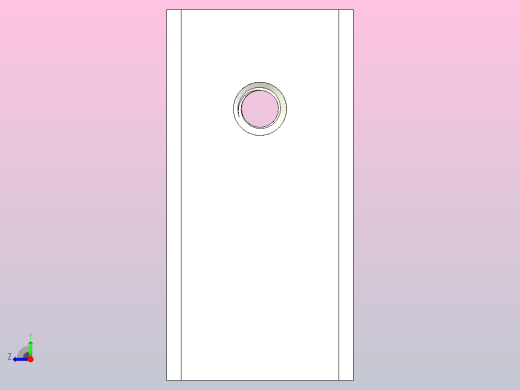 蓝色散热器尺寸25 x 12 6 x 6 5 mm孔18 3mm螺钉固定ipt右视缩略图