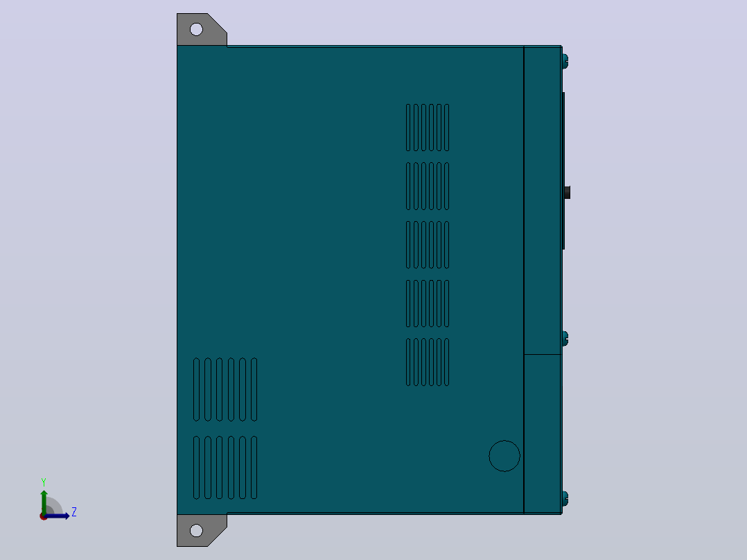 BD1000高性能矢量变频器[BD1000-5R5G-4]左视图
