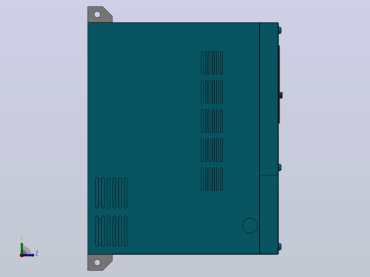 BD1000高性能矢量变频器[BD1000-5R5G-4]左视缩略图