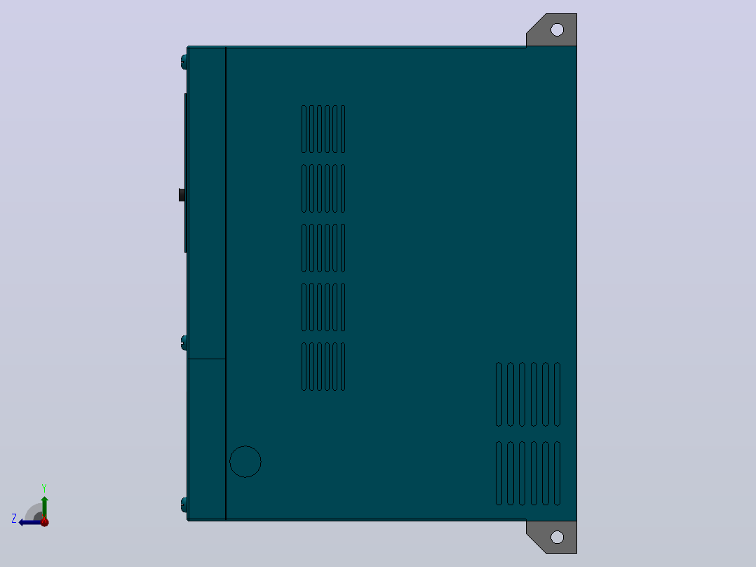 BD1000高性能矢量变频器[BD1000-5R5G-4]右视图