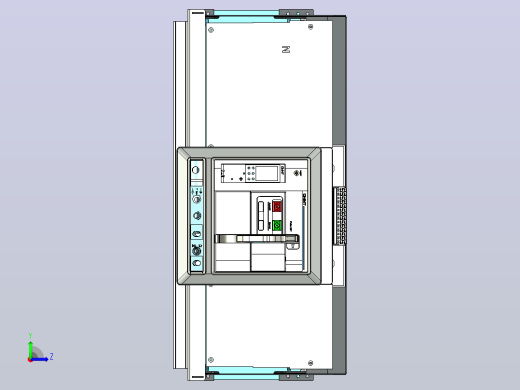 NA8-7500 4000A-5000A 4P 抽屉式 垂直接线+门框202409左视缩略图