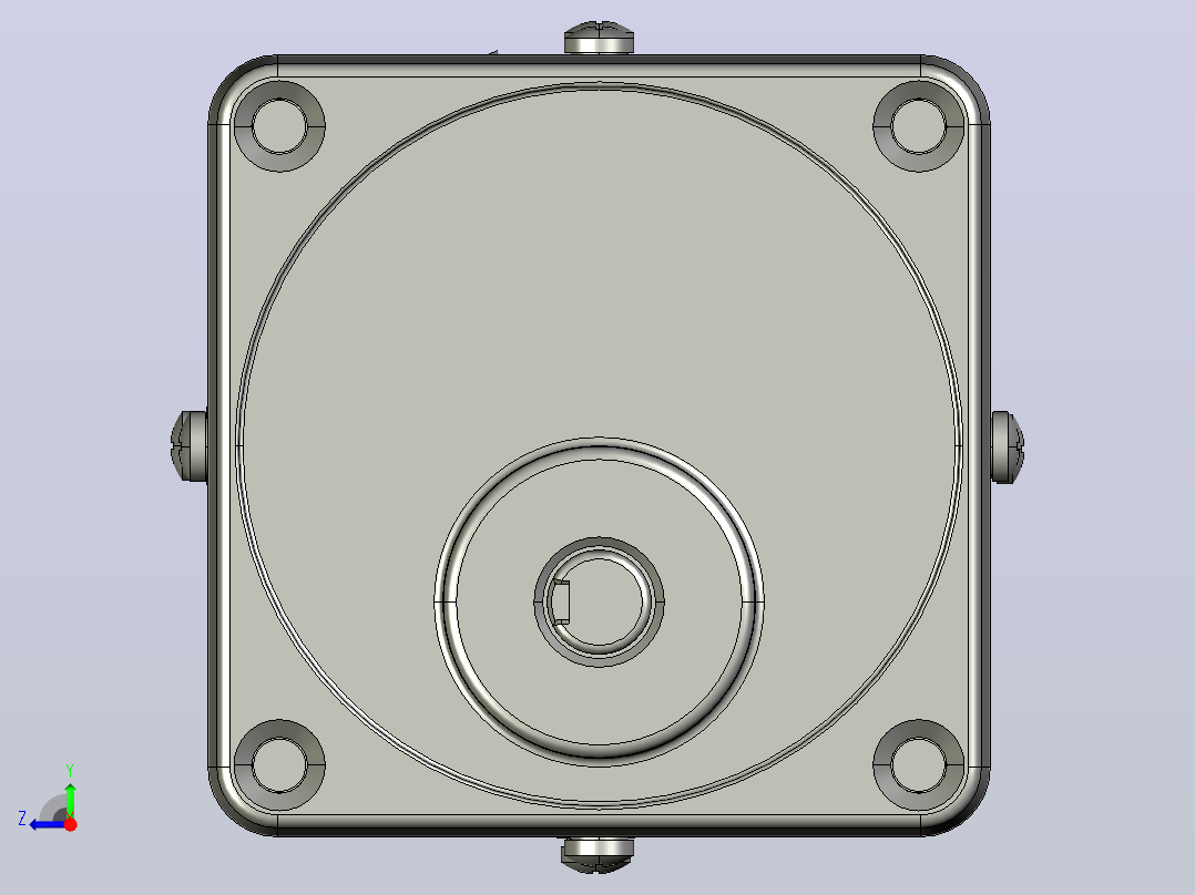 刹车电机5RK60GN-CFM 5GN3K～200K右视图