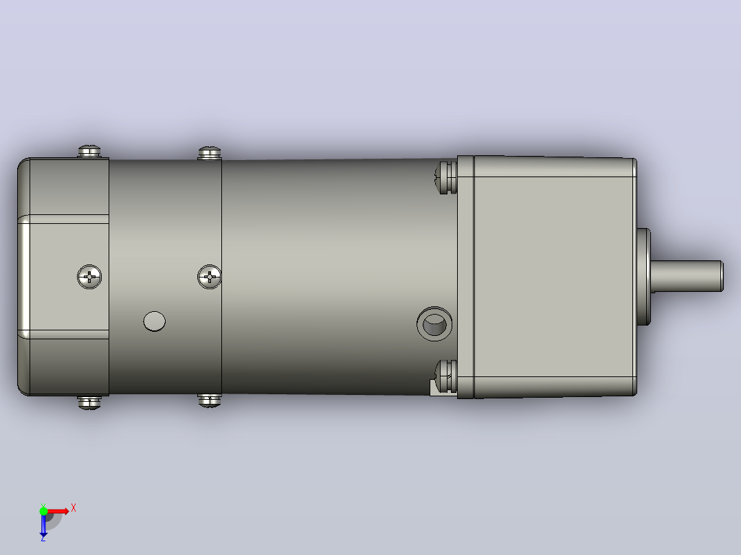 刹车电机5RK60GN-CFM 5GN3K～200K俯视图