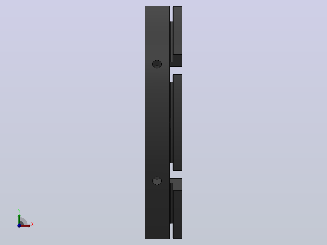 NKA开槽锁紧螺母[NKA M200×2.0]前视图