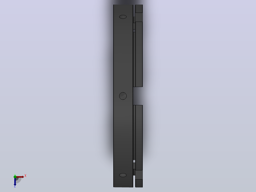 NKA开槽锁紧螺母[NKA M200×2.0]俯视图
