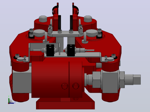 SBD-A安全制动器_SBD125-A-1000×36ⅡRL.WL.CL左视缩略图