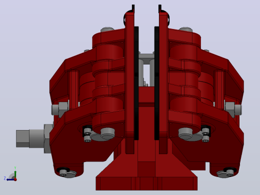 SBD-A安全制动器_SBD125-A-1000×36ⅡRL.WL.CL右视缩略图