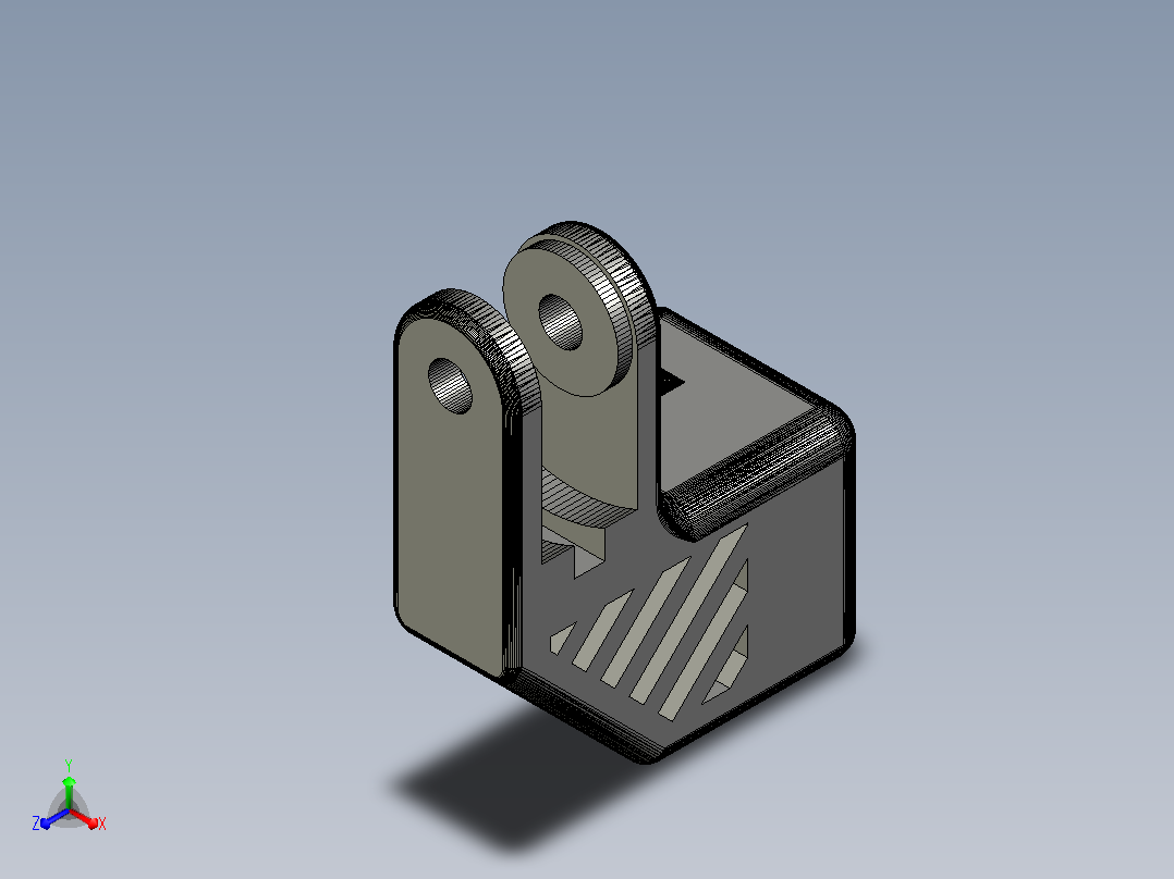 Ender3 V2 长丝导丝器主视图