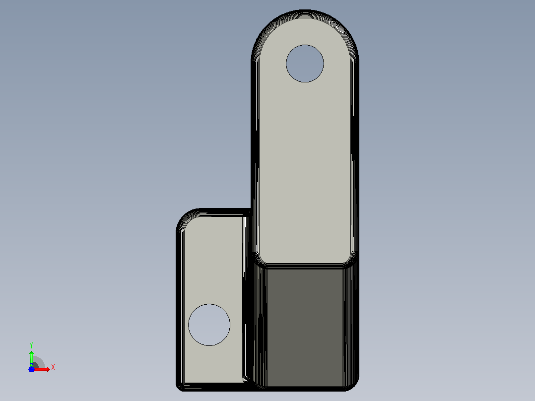 Ender3 V2 长丝导丝器前视图