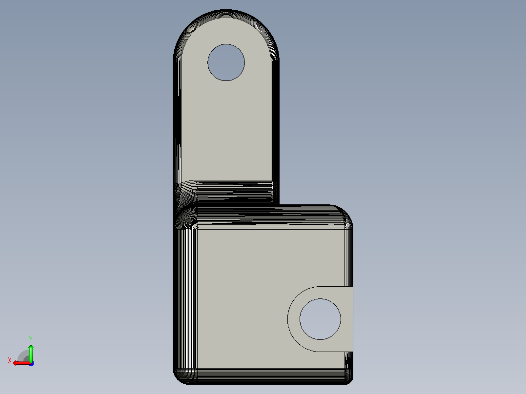 Ender3 V2 长丝导丝器后视图