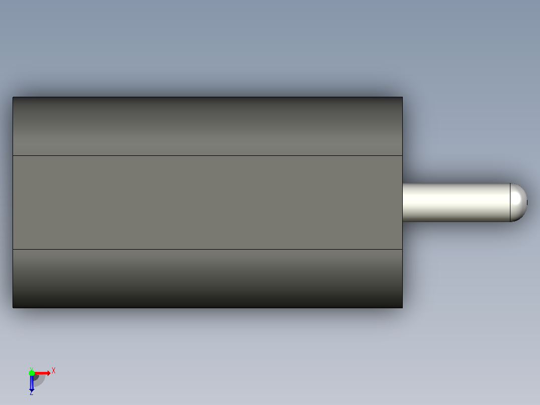 usb充电器俯视图