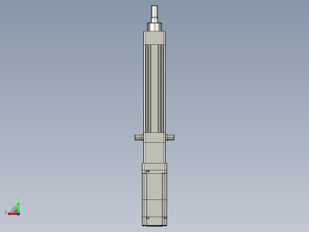 轻载电动缸TPA-ESR40-1210C-L100-M-TC-W-P40-C3后视图