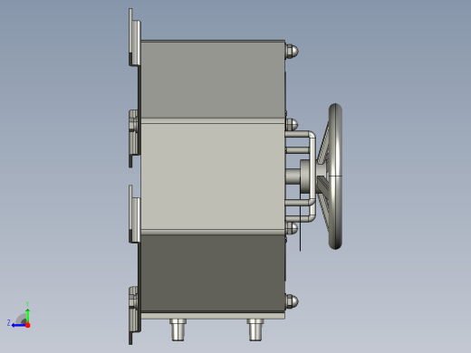 TDGC2J-7接触调压器三维模型202011右视缩略图