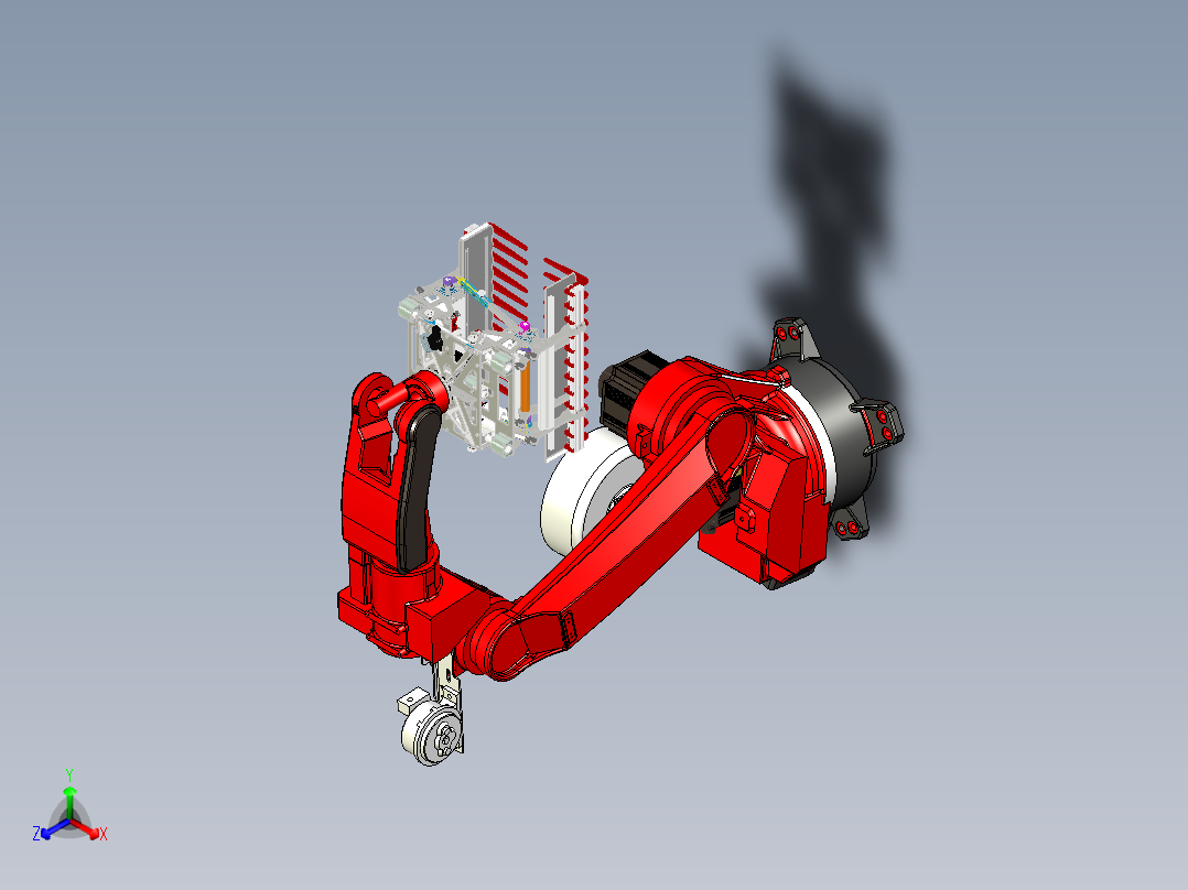 50KG面粉包机器人自动化码垛抓具设计X_T