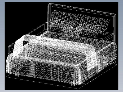 室内家具和灯具等的模型十-J-B18