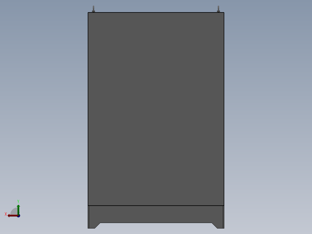 一套电柜的图后视图
