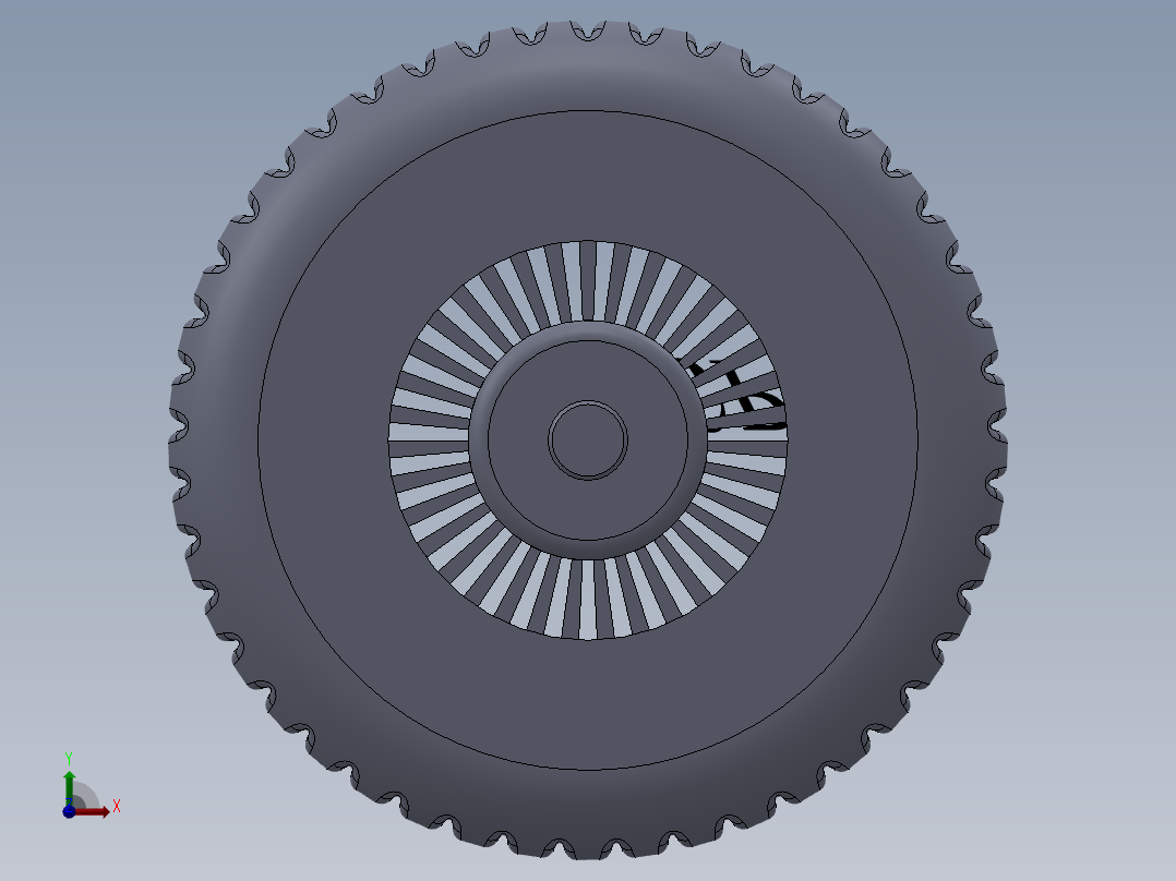 solidworks USB鼠标前视图