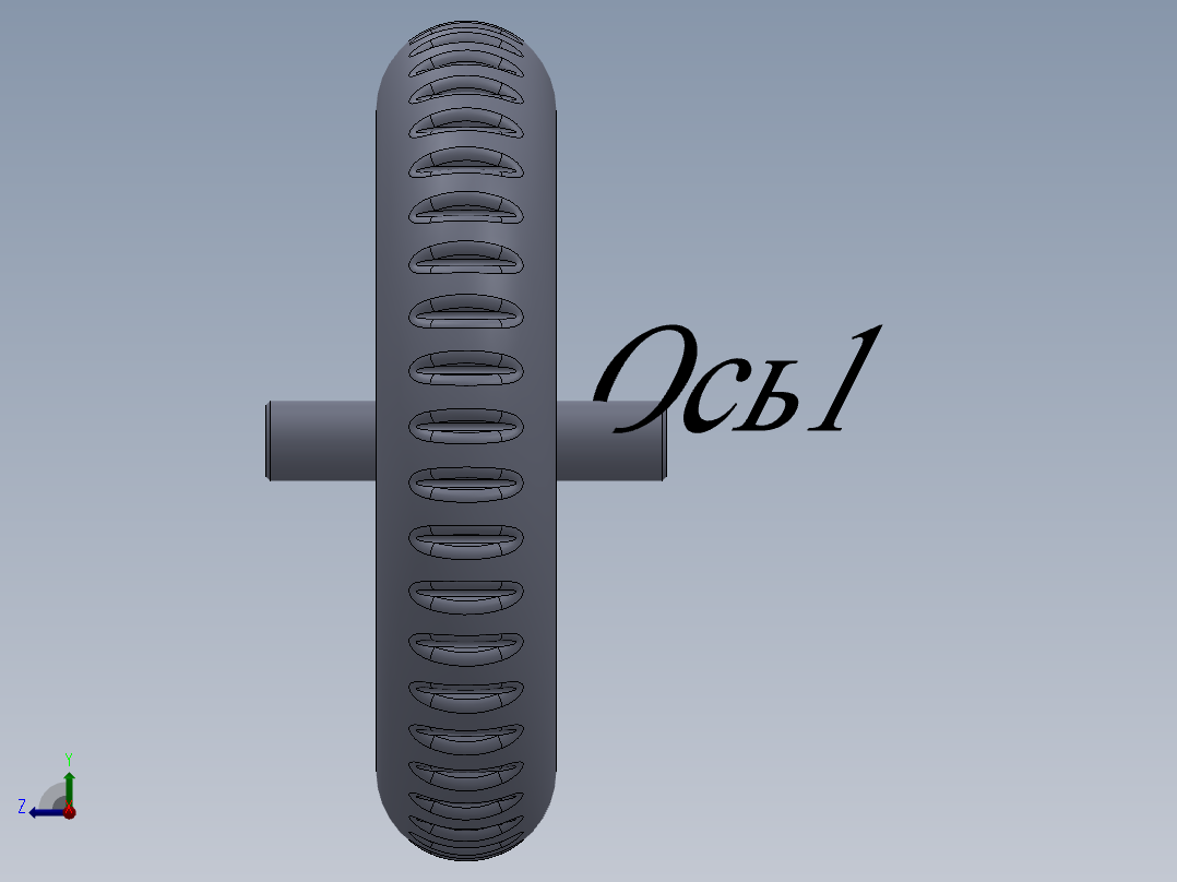 solidworks USB鼠标右视图