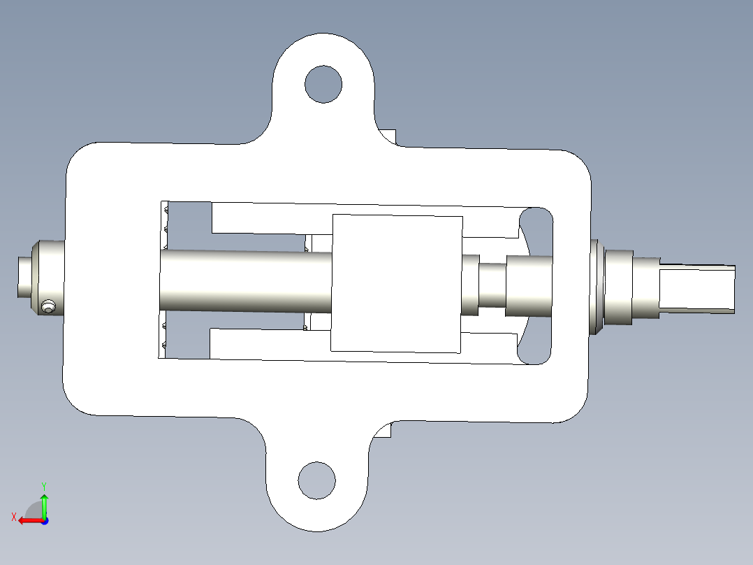 虎钳全套图纸后视图