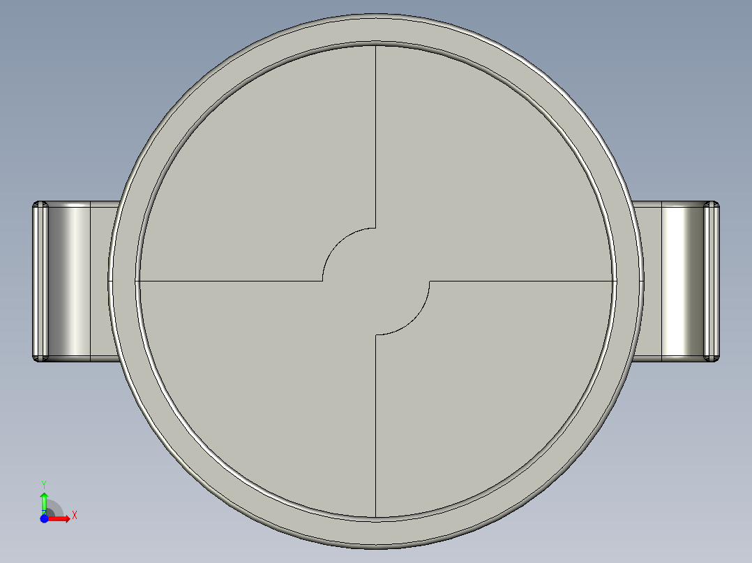 AUTOCAD 餐桌椅模型前视图