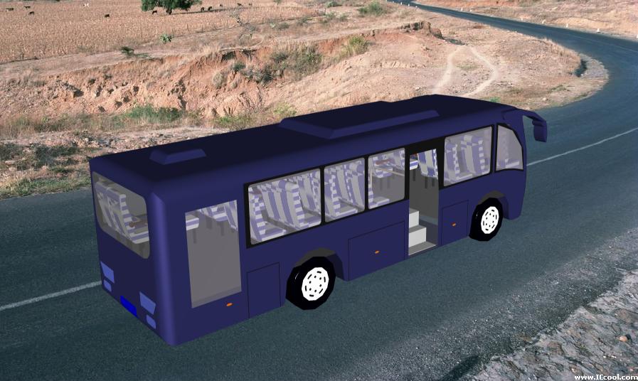 兼容残疾轮椅的中型客车造型设计(论文+DWG图纸)