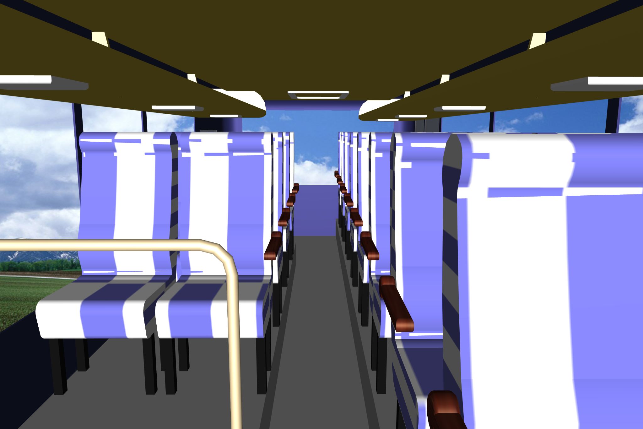 兼容残疾轮椅的中型客车造型设计(论文+DWG图纸)