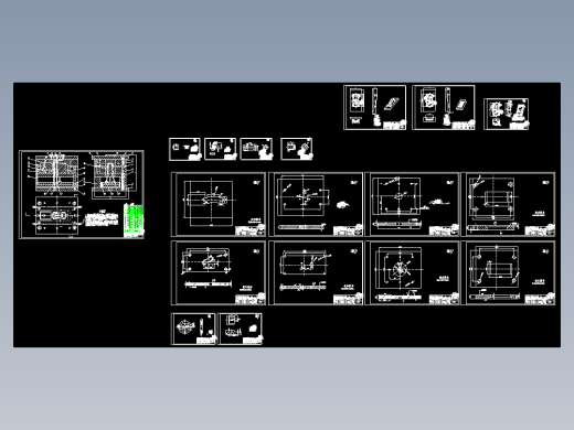 对讲机外壳注射模设计