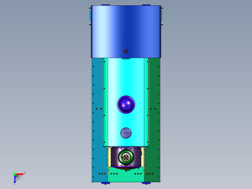 工业革命时代蒸汽火车俯视缩略图