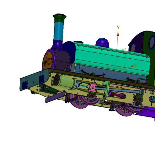 工业革命时代蒸汽火车缩略图