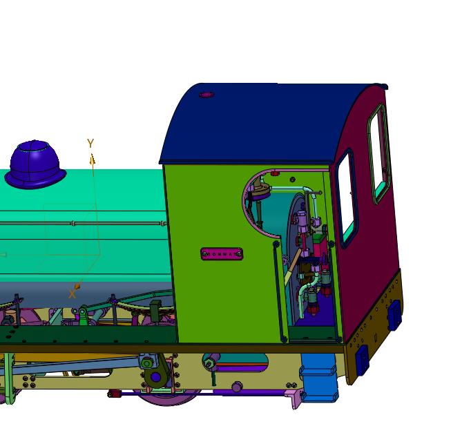工业革命时代蒸汽火车