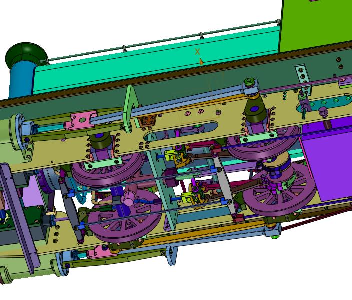 工业革命时代蒸汽火车