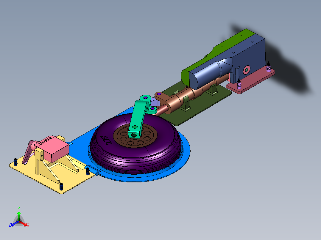 飞机着陆回收装置