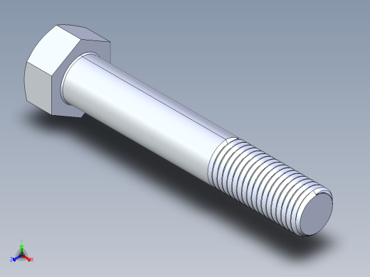 UNC 六角螺栓-Hex Bolt 1.000-8 x 6.STEP