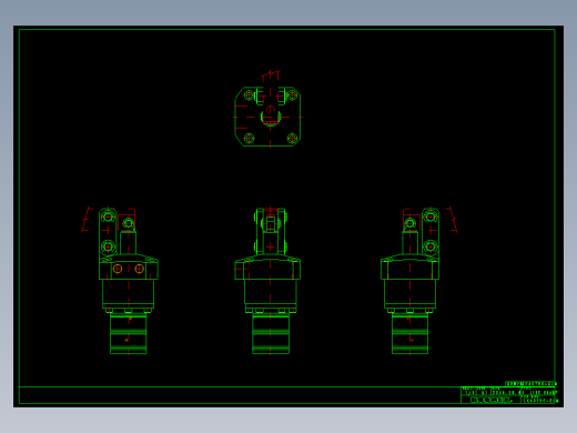 KOSMEKLKA0750-SLM_rev1多系列多零件图纸模型