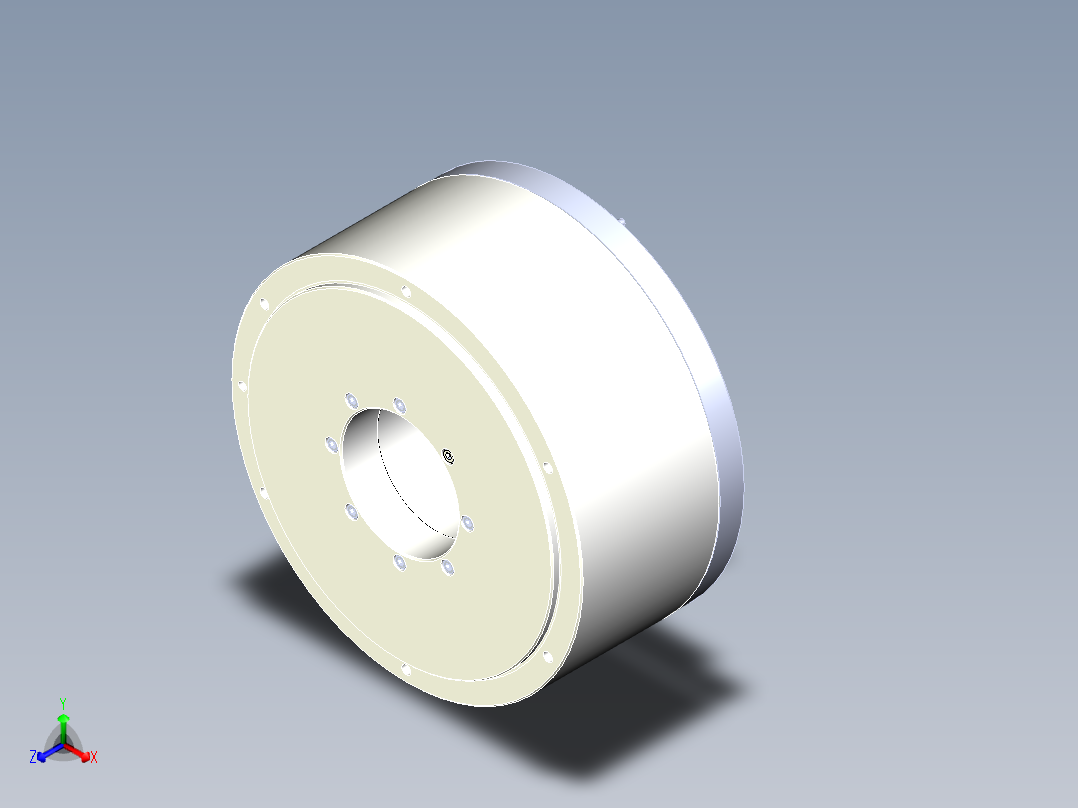 264-150直驱电机主视图