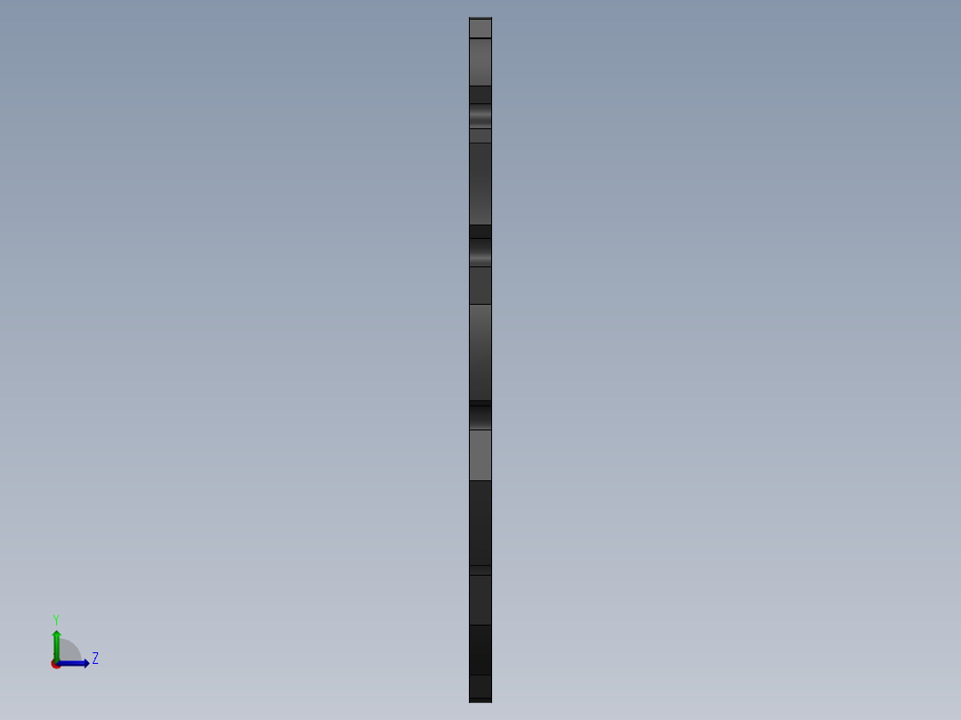 制动器 (22)左视图