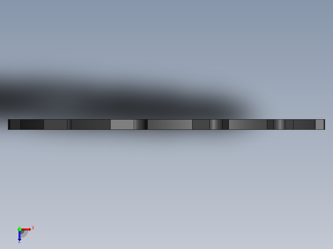 制动器 (22)俯视图