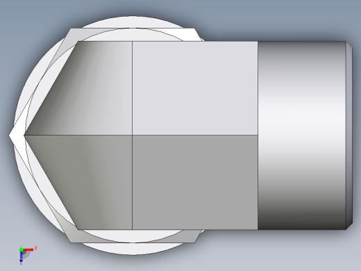 卡套式工业通用硬管接头EO_Adjustable_Locknut_elbow_WEE25SROMDCF俯视缩略图