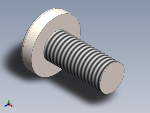螺丝 M3.5 十字盘头-M3.5 x 8 Screw head.SLDPRT