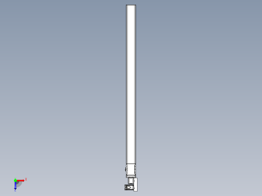同步带全封闭直线模组TPA-HCB-105D-90-L1700-MR-C-P20-N3俯视缩略图