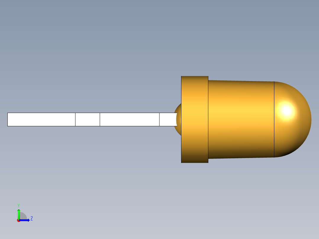 光电元件封装-L-934ED左视图