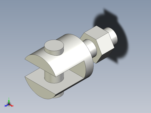 活節螺栓環BJ762-3D多系列多零件图纸模型