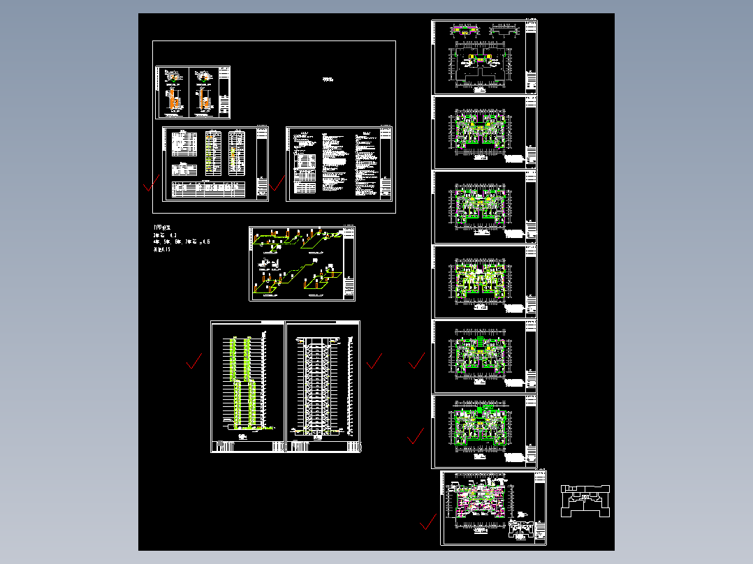 某商业广场B楼暖通施工图
