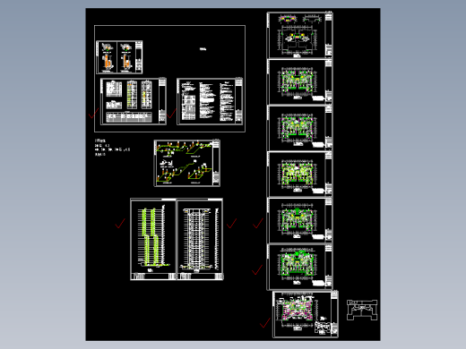 某商业广场B楼暖通施工图
