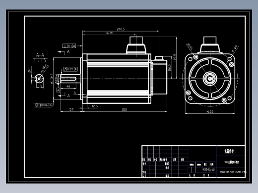 电机MS6H-130TL15BZ2-21P8(41P8)