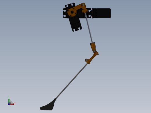 四足机器人前视缩略图