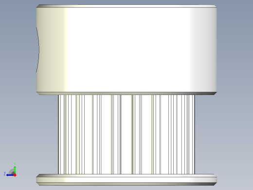 2GT滑轮，BF型，20齿，外径16毫米；6mm和10mm皮带宽度；5毫米、6毫米和8毫米孔径。M4在模型中安装螺丝右视缩略图