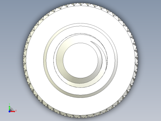 滚花指旋螺钉-M14 x 14mm前视缩略图