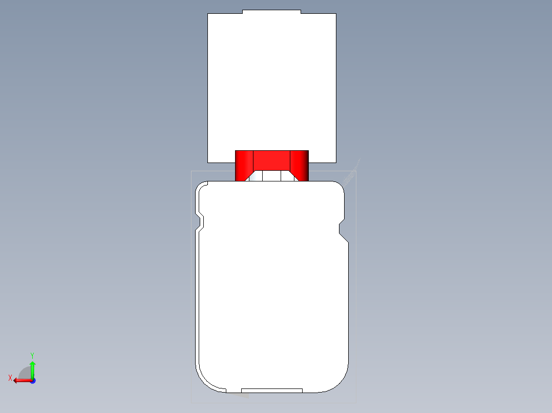 SINO KA300光学标尺后视图